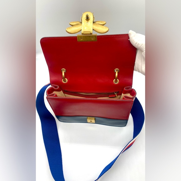 GUCCI Multicolor Leather Queen Margaret Shoulder Bag - Picture 14 of 17